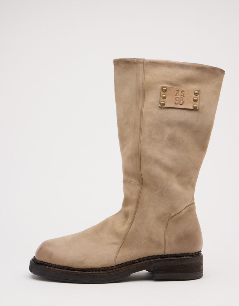 נעלי נשים - A.S. 98 - מגפיים VIRGINE - בז'2