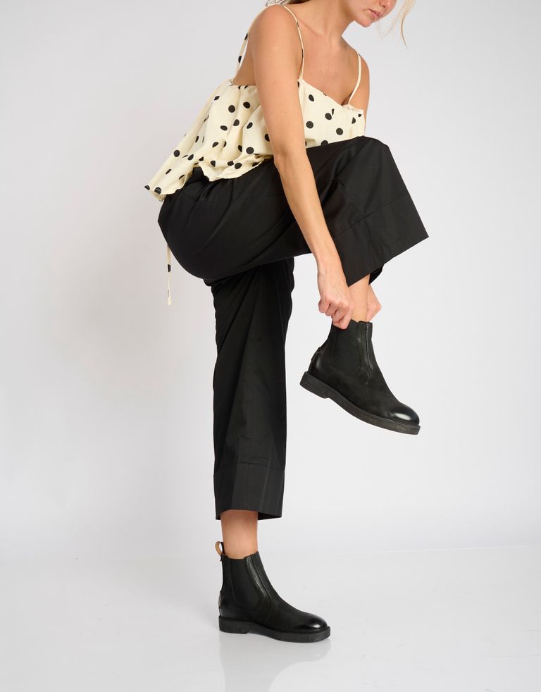 נעלי נשים - A.S. 98 - מגפוני צ'לסי PAST - שחור2