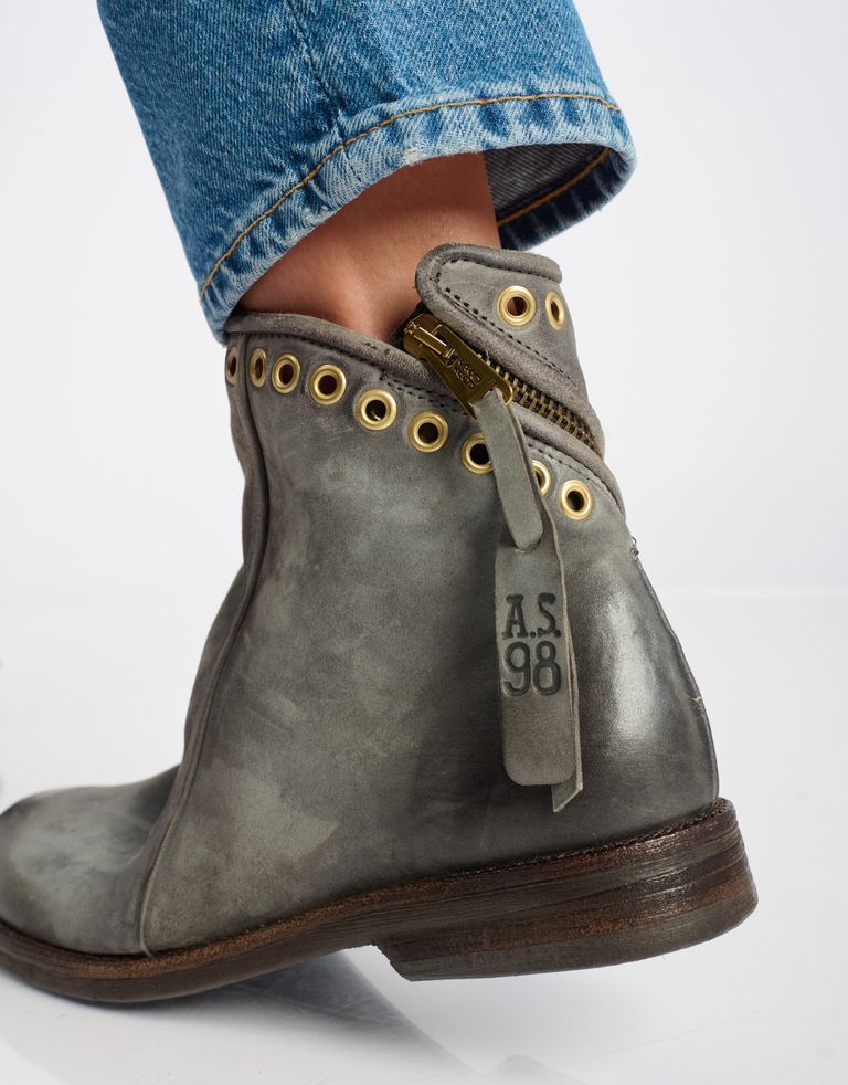 נעלי נשים - A.S. 98 - מגפונים ALONE - אפור2