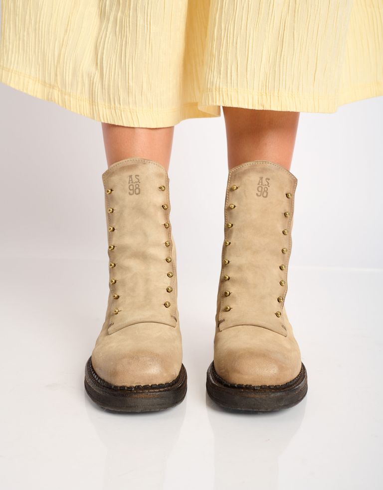 נעלי נשים - A.S. 98 - מגפונים VIRGINE - בז'4