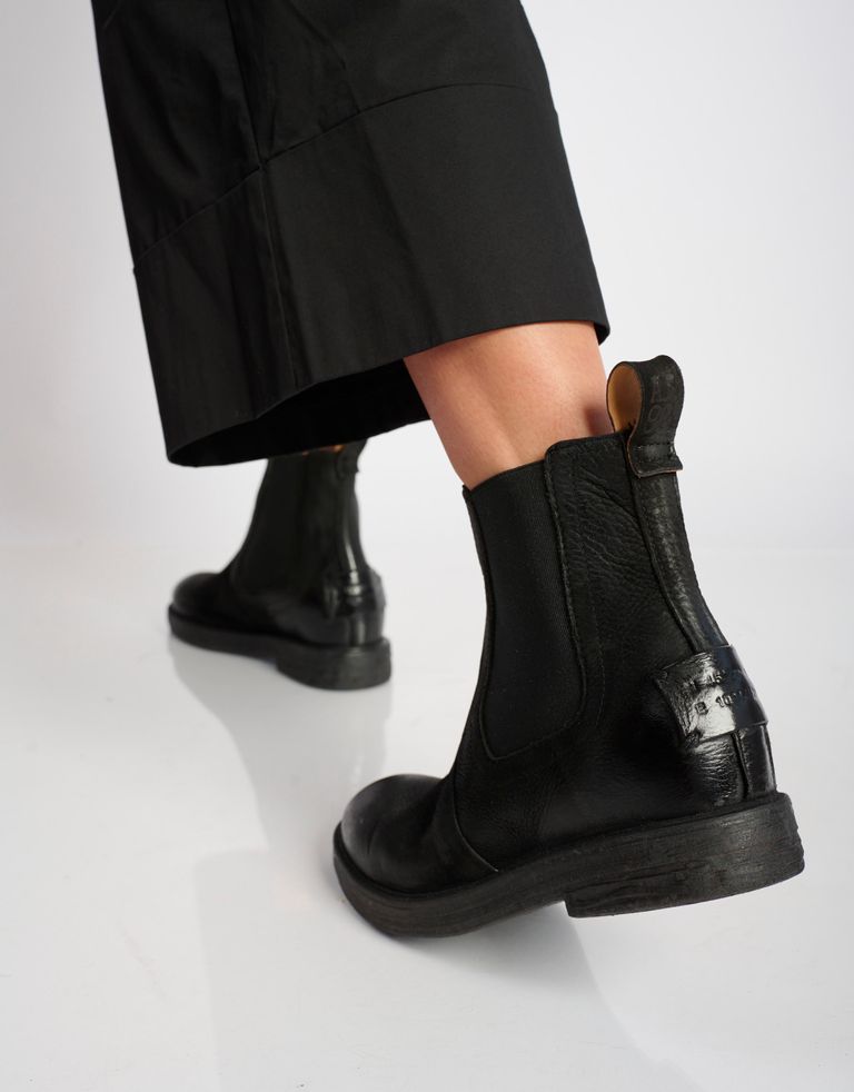 נעלי נשים - A.S. 98 - מגפוני צ'לסי PAST - שחור4