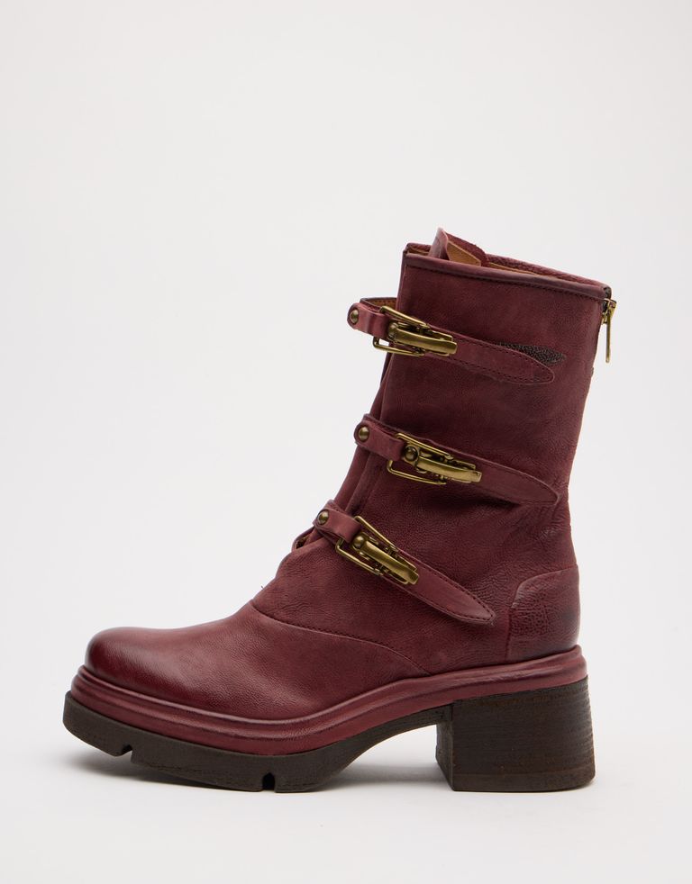 נעלי נשים - A.S. 98 - מגפיים עם רצועות EASY - בורדו2