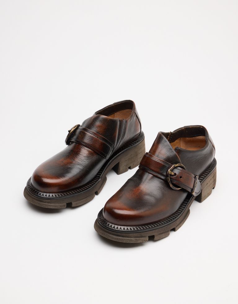 נעלי נשים - A.S. 98 - נעליים עם רצועה LANE - חום3