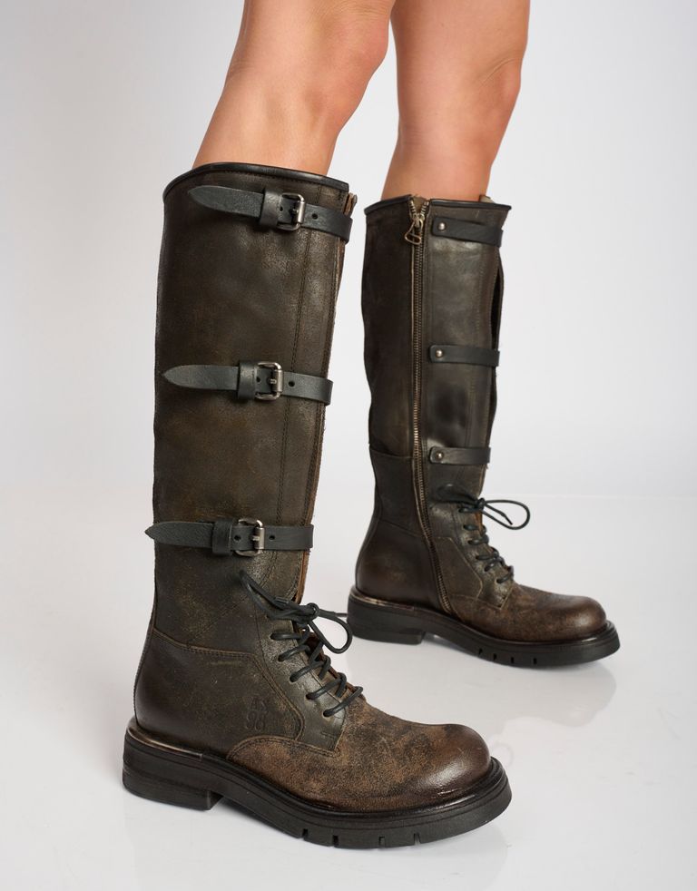 נעלי נשים - A.S. 98 - מגפיים RUBY - חום2