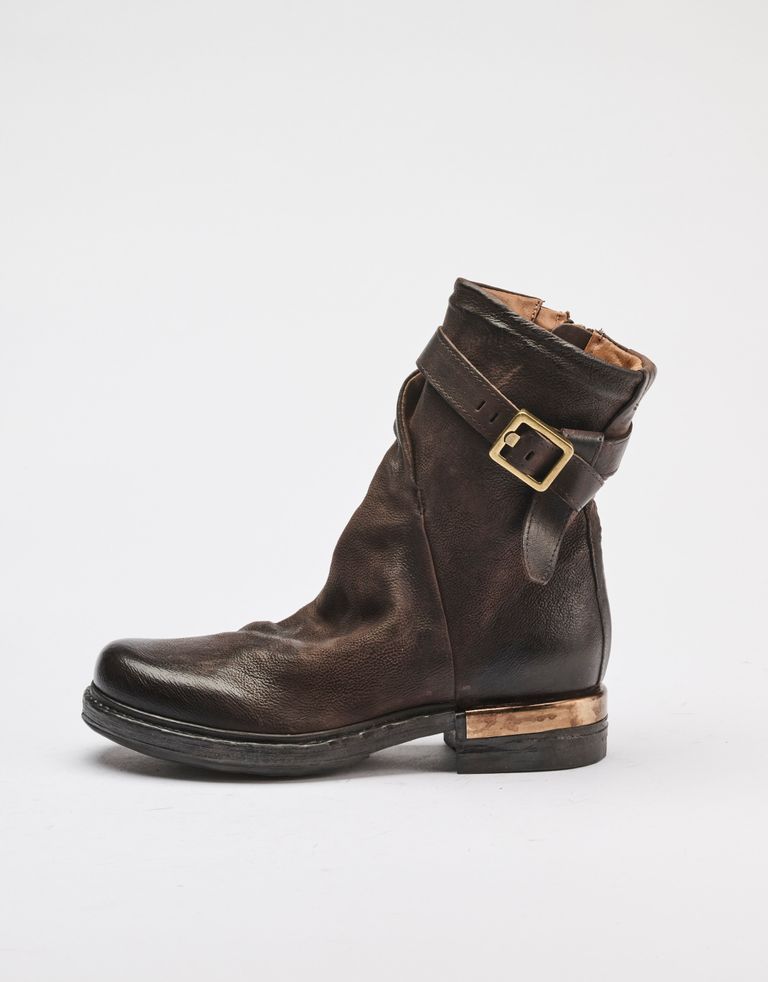 נעלי נשים - A.S. 98 - מגפוני עור ARCHE - חום2