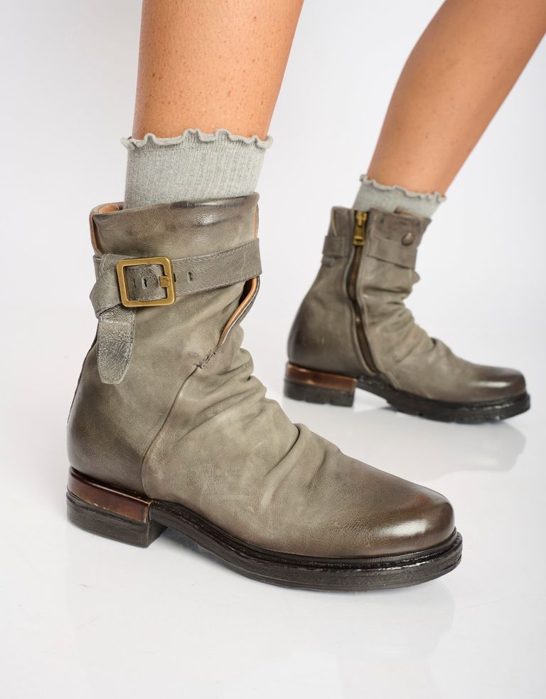 נעלי נשים - A.S. 98 - מגפוני עור ARCHE - אפור3