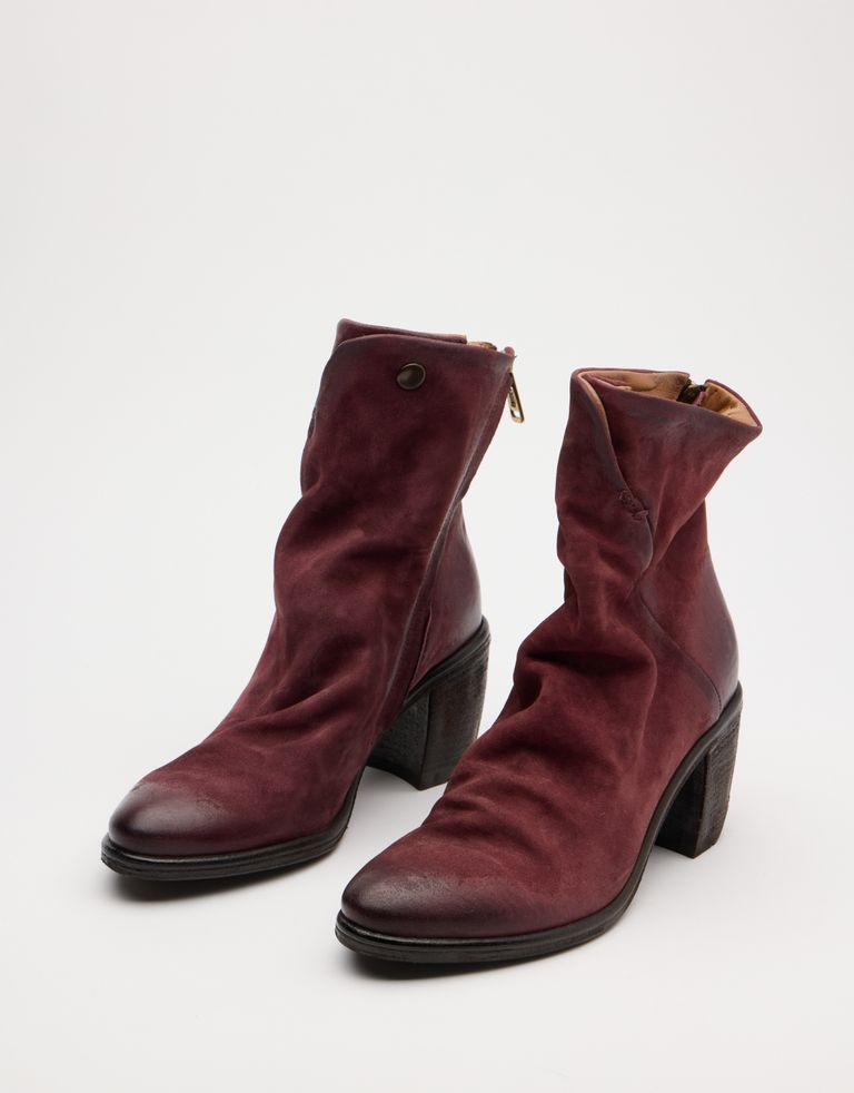 נעלי נשים - A.S. 98 - מגפונים עם עקב RITHM - בורדו3