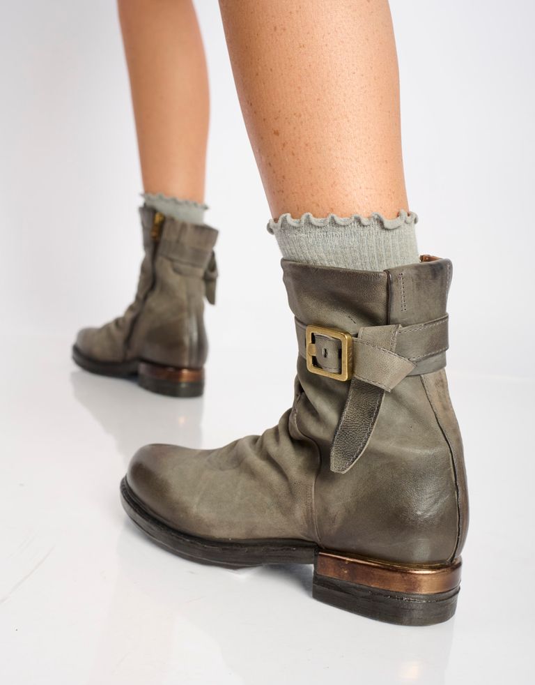 נעלי נשים - A.S. 98 - מגפוני עור ARCHE - אפור4