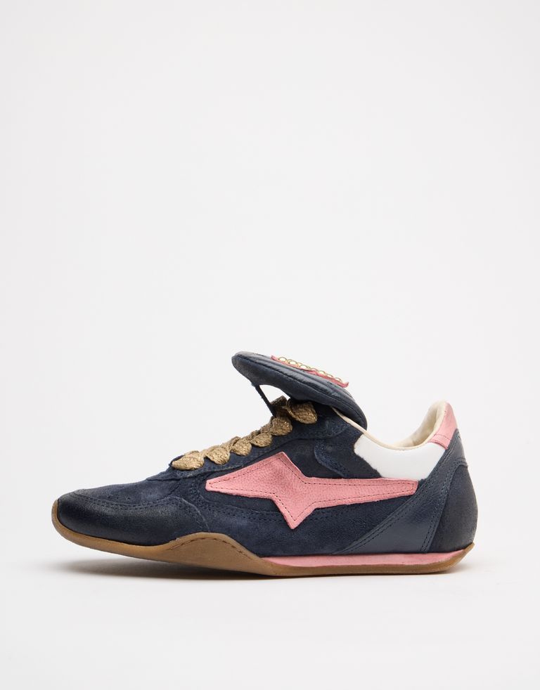 נעלי נשים - A.S. 98 - סניקרס TURBIN - כחול   ורוד2