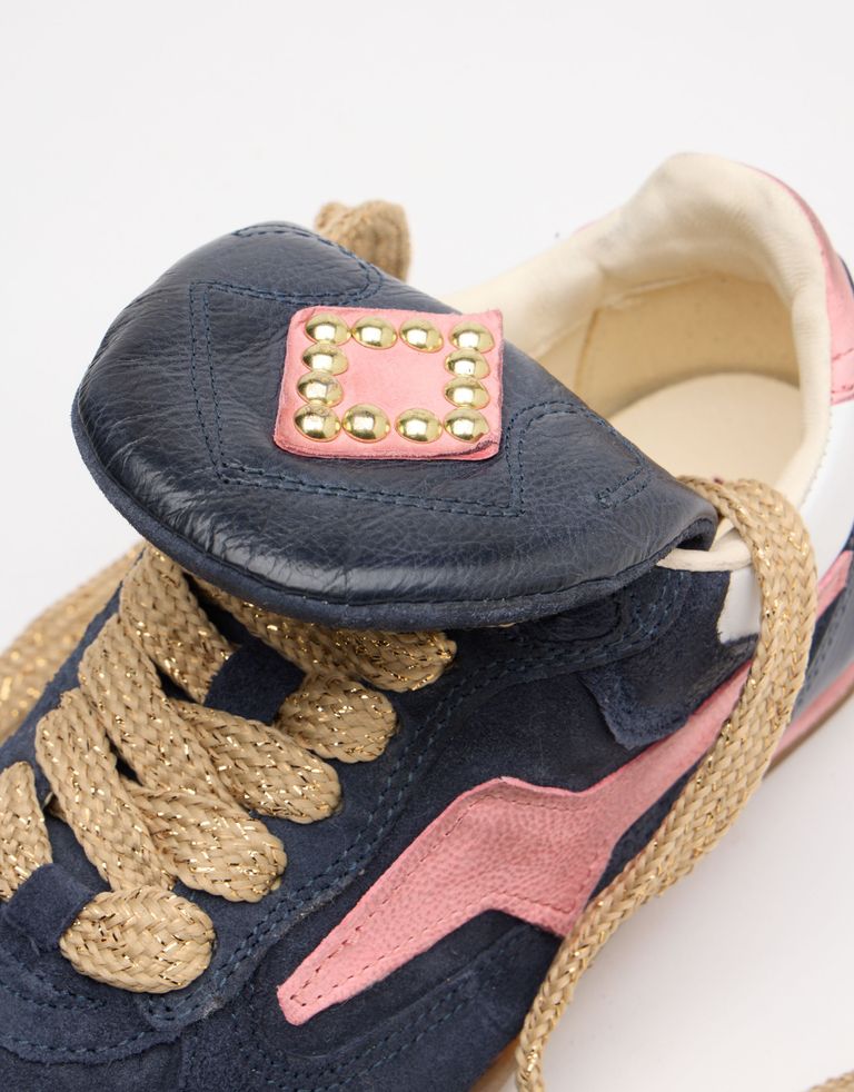 נעלי נשים - A.S. 98 - סניקרס TURBIN - כחול   ורוד3