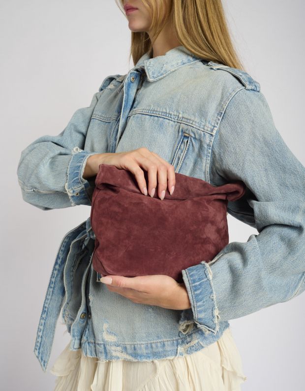 נעלי נשים - A.S. 98 - תיק קלאטצ' KARINA - בורדו