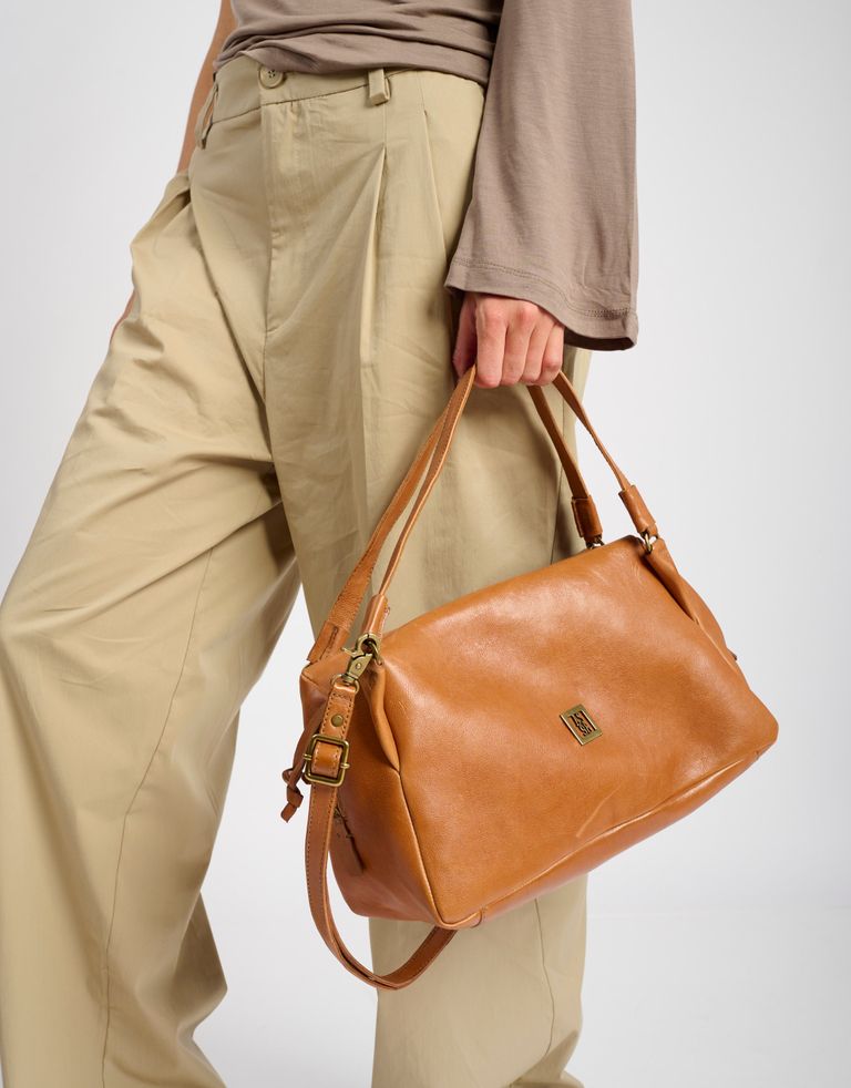 נעלי נשים - A.S. 98 - תיק צד BIANCA - קאמל