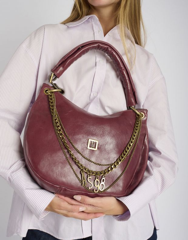 נעלי נשים - A.S. 98 - תיק צד CHIARA - בורדו