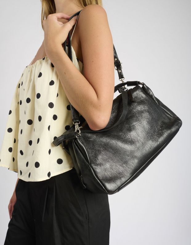 נעלי נשים - A.S. 98 - תיק צד BIANCA - שחור