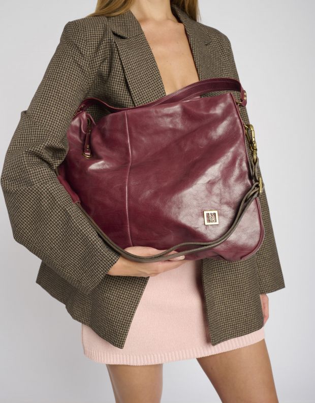 נעלי נשים - A.S. 98 - תיק צד EMMA - בורדו