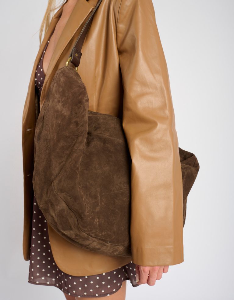 נעלי נשים - A.S. 98 - תיק צד GAIA - חום כהה2