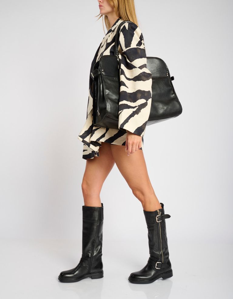 נעלי נשים - A.S. 98 - תיק יד MONICA - שחור2