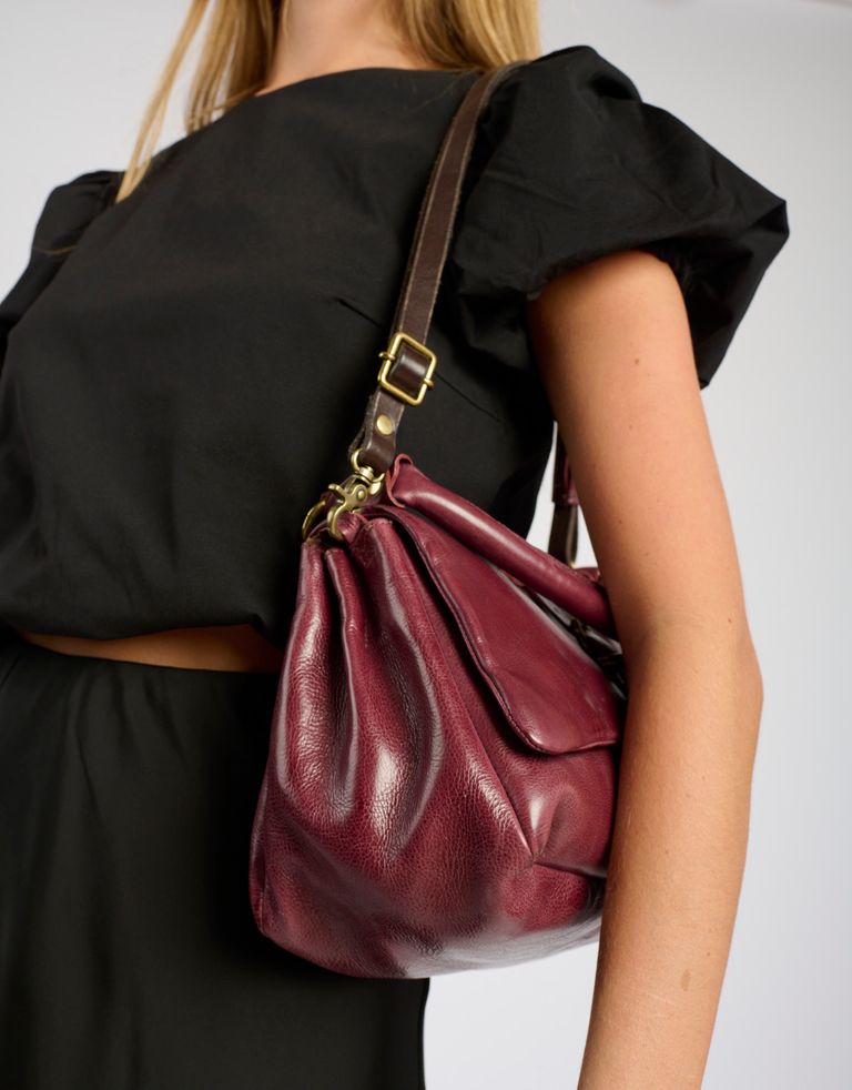 נעלי נשים - A.S. 98 - תיק צד MIA - בורדו3