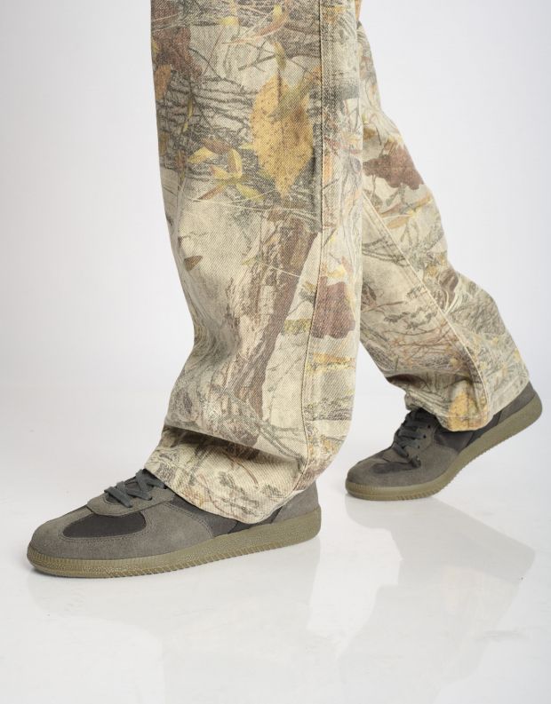 נעלי גברים - Verbenas - סניקרס SORO SUIT - שחור אפור