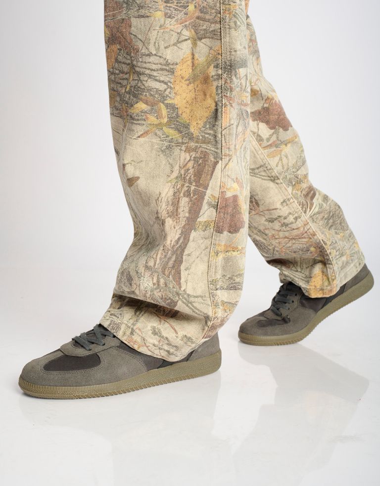 נעלי גברים - Verbenas - סניקרס SORO SUIT - שחור אפור