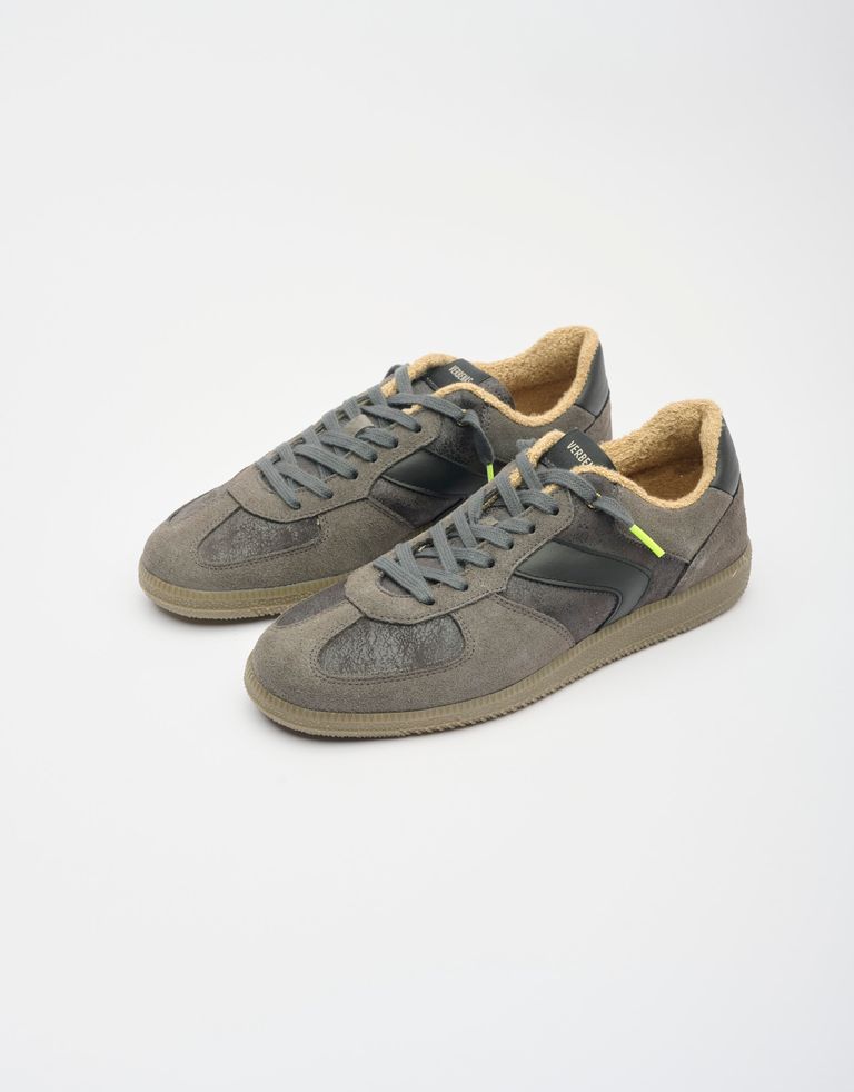 נעלי גברים - Verbenas - סניקרס SORO SUIT - שחור אפור2