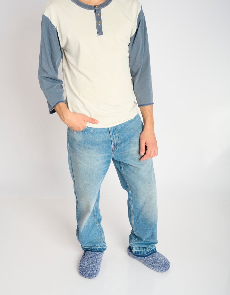 נעלי גברים - Verbenas - נעלי בית EAGLE - כחול3