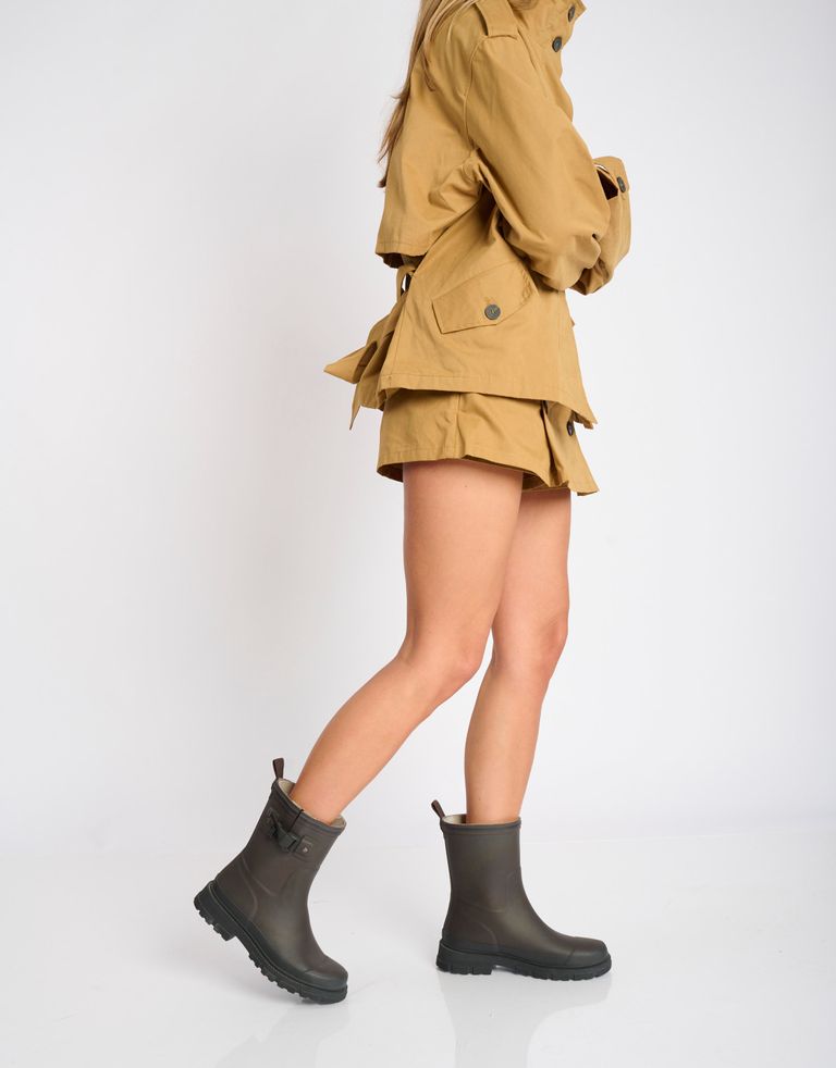 נעלי נשים - Verbenas - מגפי גומי LINA - חום