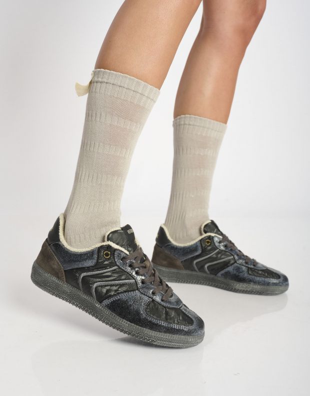 נעלי נשים - Verbenas - סניקרס SORA SKAT - אפור כהה