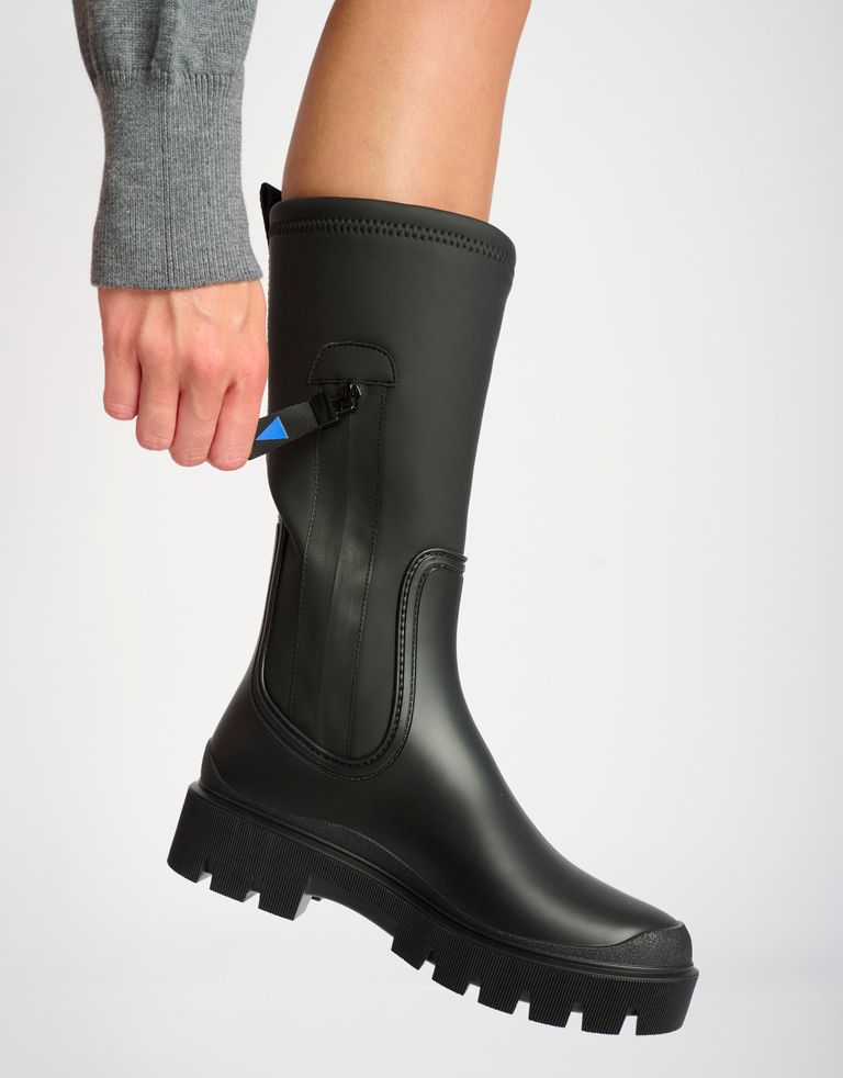 נעלי נשים - Verbenas - מגפי גומי MIZU - שחור