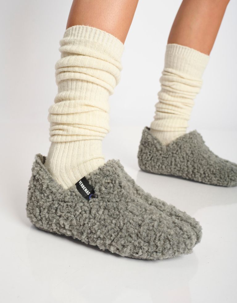 נעלי נשים - Verbenas - נעלי בית YOI CURLY - אפור2