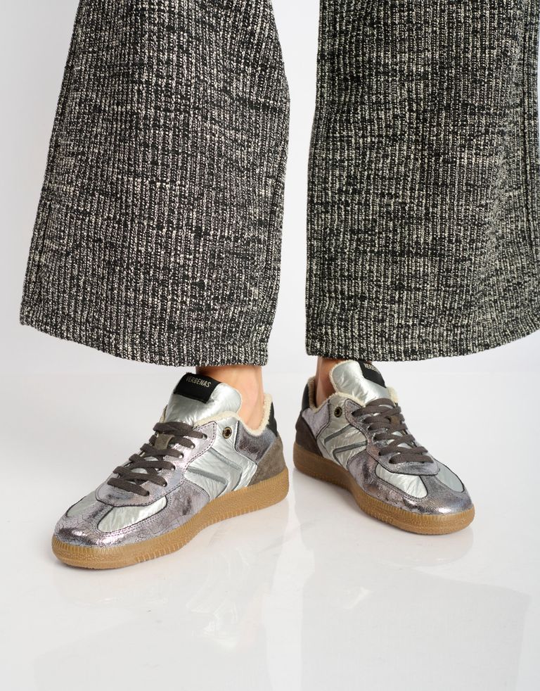 נעלי נשים - Verbenas - סניקרס SORA SKAT - כסף3