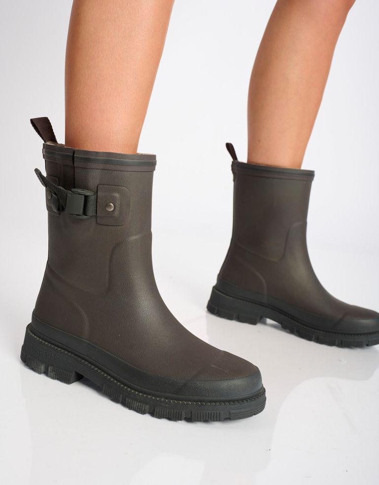 נעלי נשים - Verbenas - מגפי גומי LINA - חום3