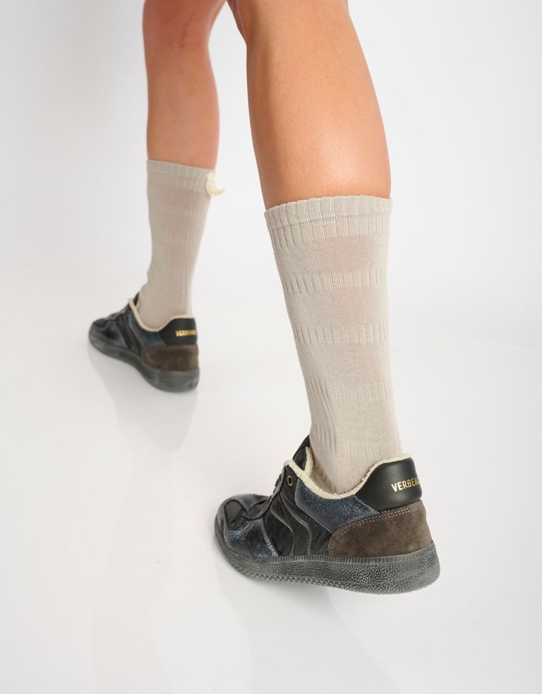 נעלי נשים - Verbenas - סניקרס SORA SKAT - אפור כהה4