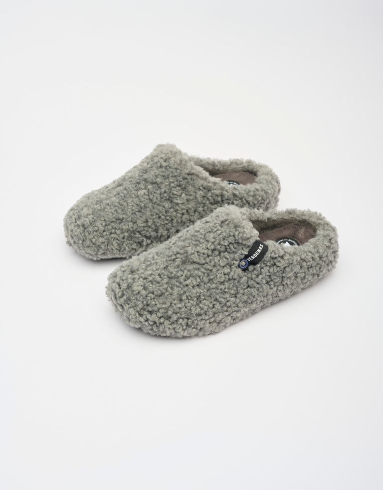 נעלי נשים - Verbenas - נעלי בית YORK CURLY - אפור4