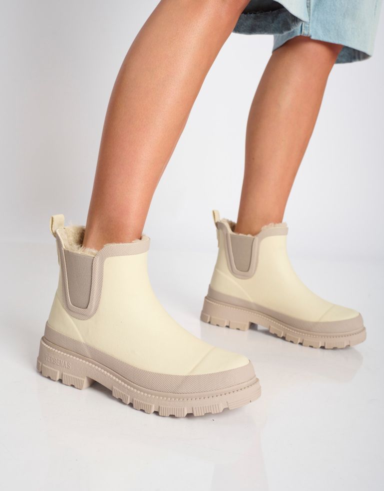 נעלי נשים - Verbenas - מגפוני גומי עם פרווה LUA - אופוויט3