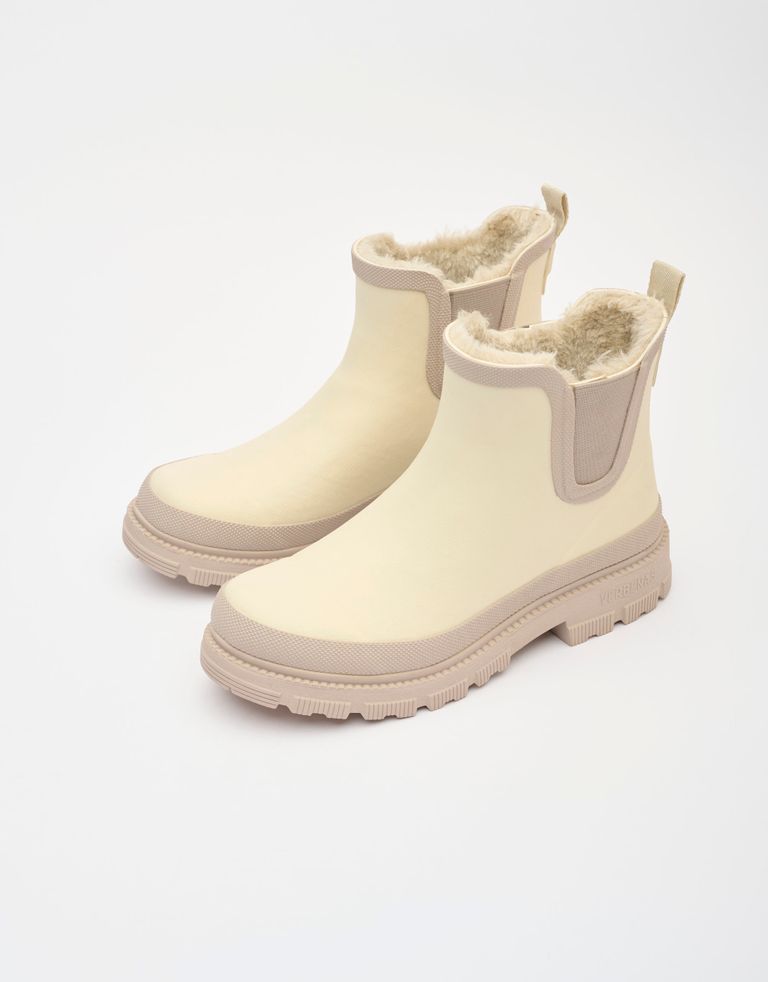 נעלי נשים - Verbenas - מגפוני גומי עם פרווה LUA - אופוויט4