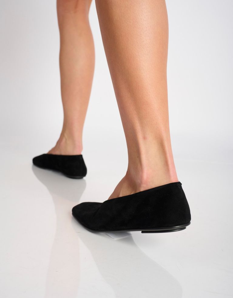 נעלי נשים - Jeffrey Campbell - נעלי סירה שטוחות FATHOM - שחור4