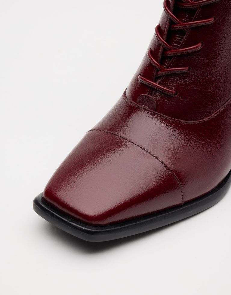 נעלי נשים - Jeffrey Campbell - מגפוני עקב WESTLYN - בורדו4