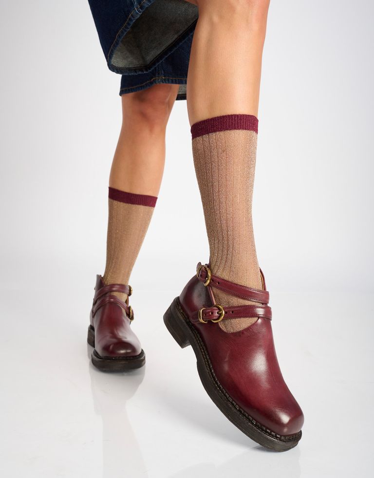 נעלי נשים - A.S. 98 - נעליים גבוהות VIRGINE - בורדו4