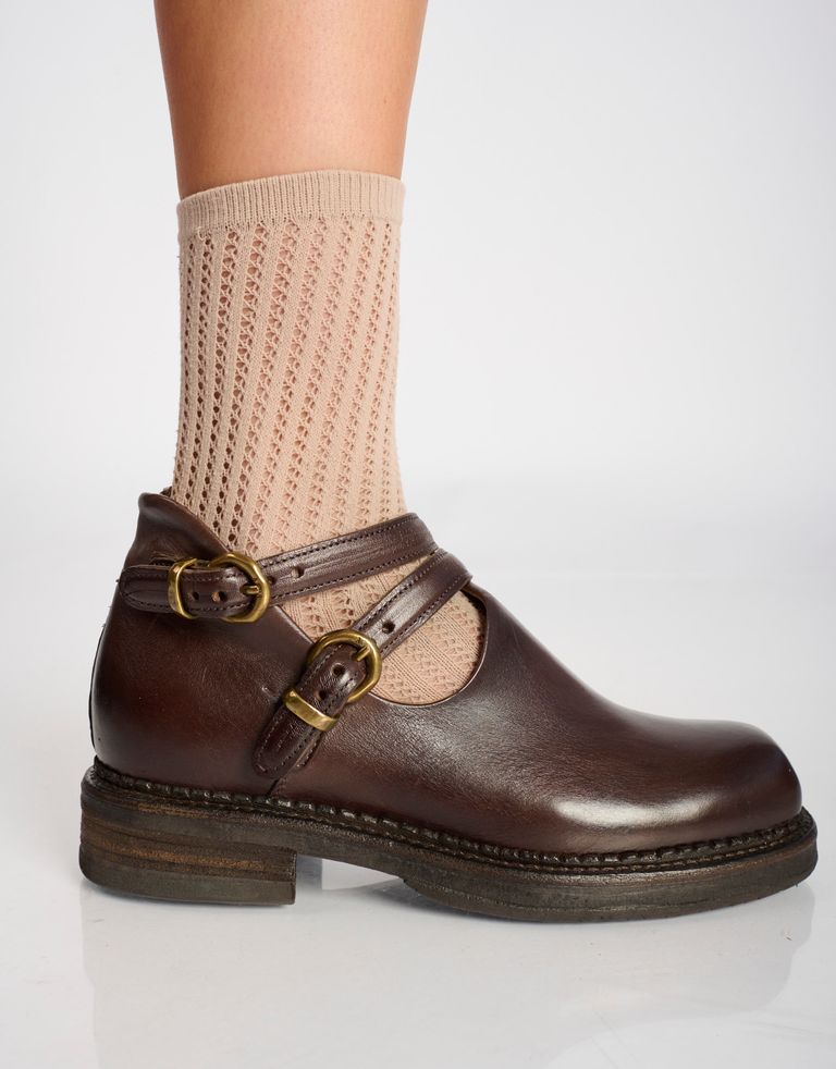 נעלי נשים - A.S. 98 - נעליים גבוהות VIRGINE - חום4