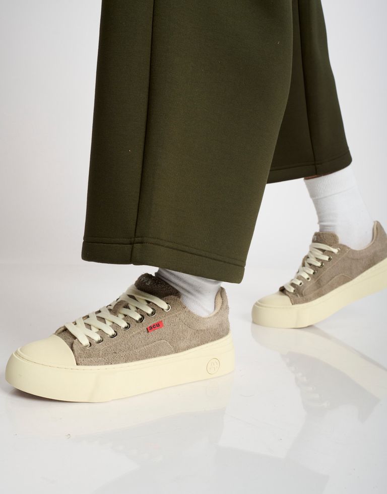 נעלי גברים - Acupuncture - סניקרס מזמש AFC - אפור4