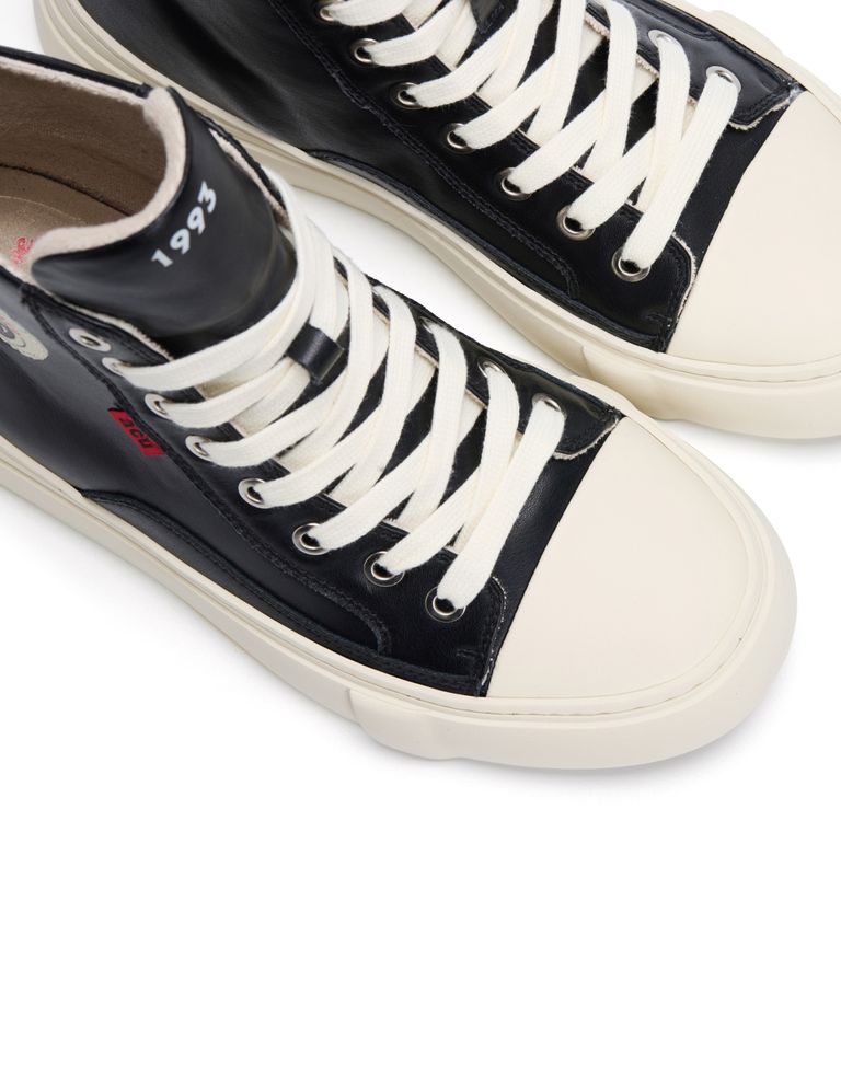 נעלי גברים - Acupuncture - סניקרס גבוהות AFC - שחור3