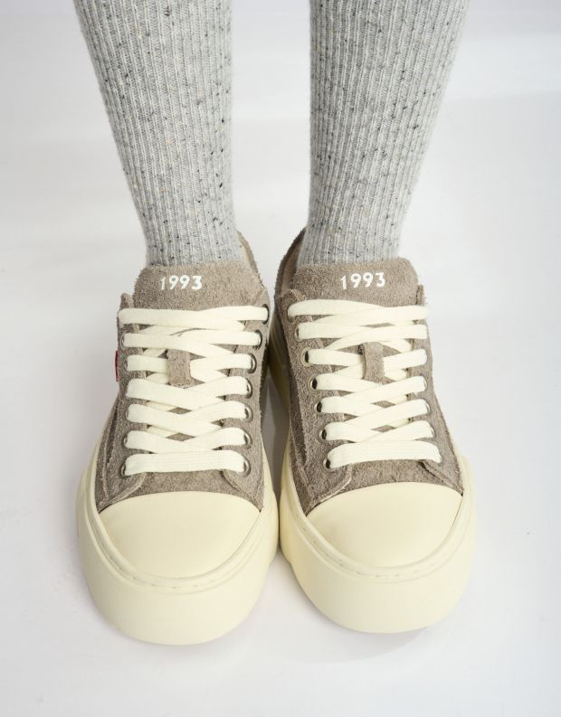 נעלי נשים - Acupuncture - סניקרס מזמש AFC - אפור