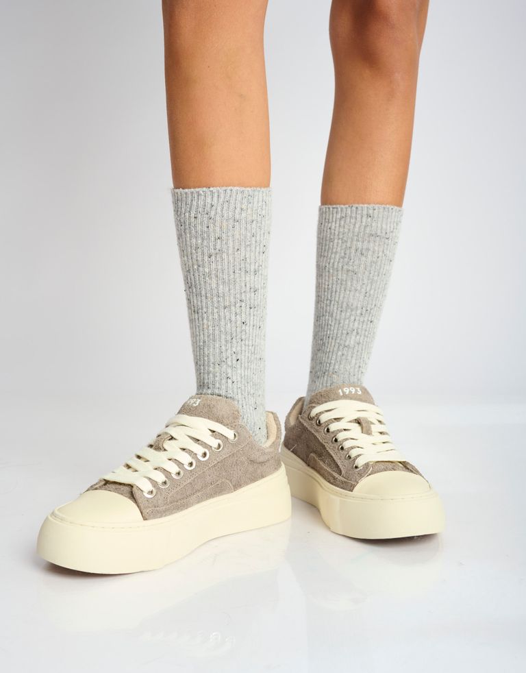 נעלי נשים - Acupuncture - סניקרס מזמש AFC - אפור3