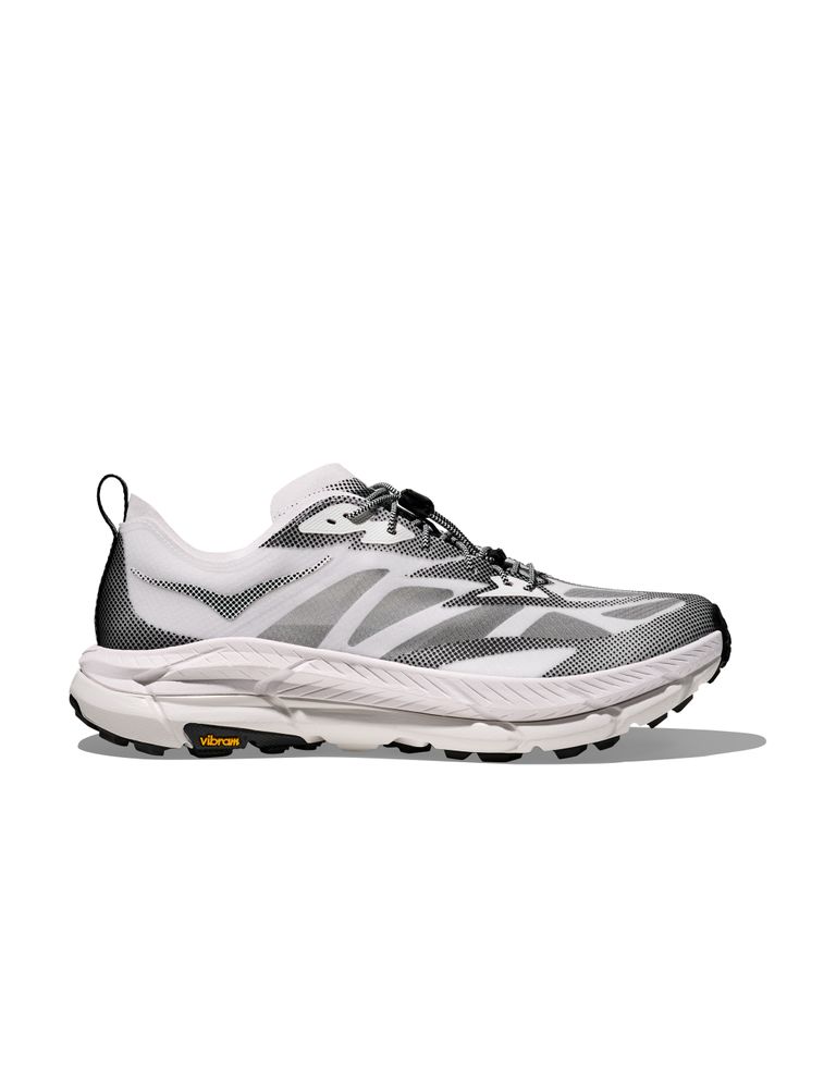 נעלי גברים - Hoka - סניקרס MAFATE SPEED4 LITE - לבן   שחור