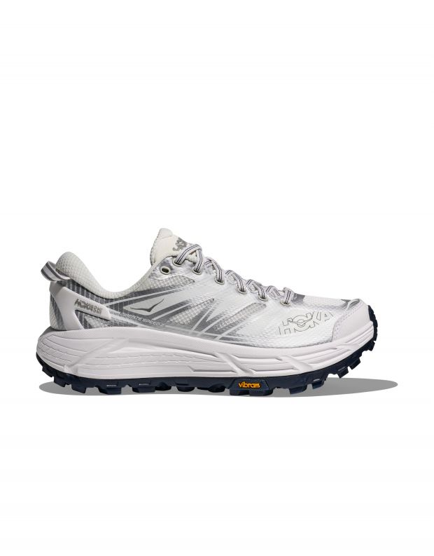 נעלי נשים - Hoka - סניקרס MAFATE SPEED 2 - לבן   כסף