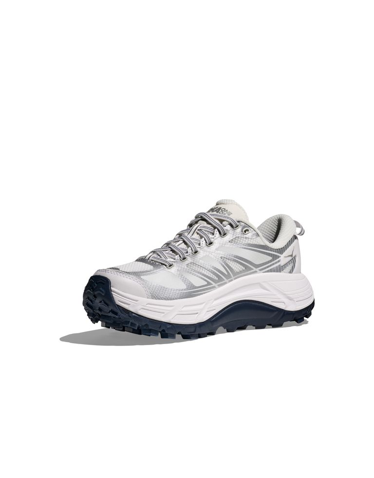 נעלי גברים - Hoka - סניקרס MAFATE SPEED - לבן   כסף