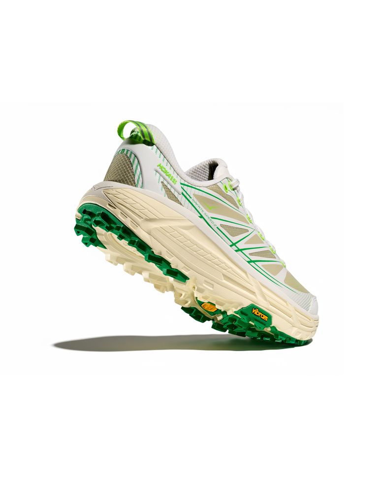 נעלי גברים - Hoka - סניקרס MAFATE SPEED - לבן   ירוק2