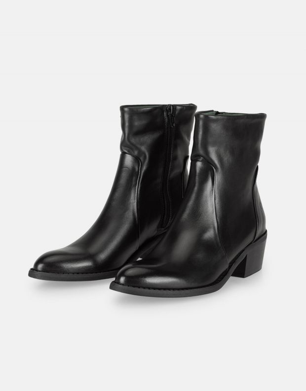 נעלי נשים - Felmini - מגפוני עור RUBI - שחור מיוחד