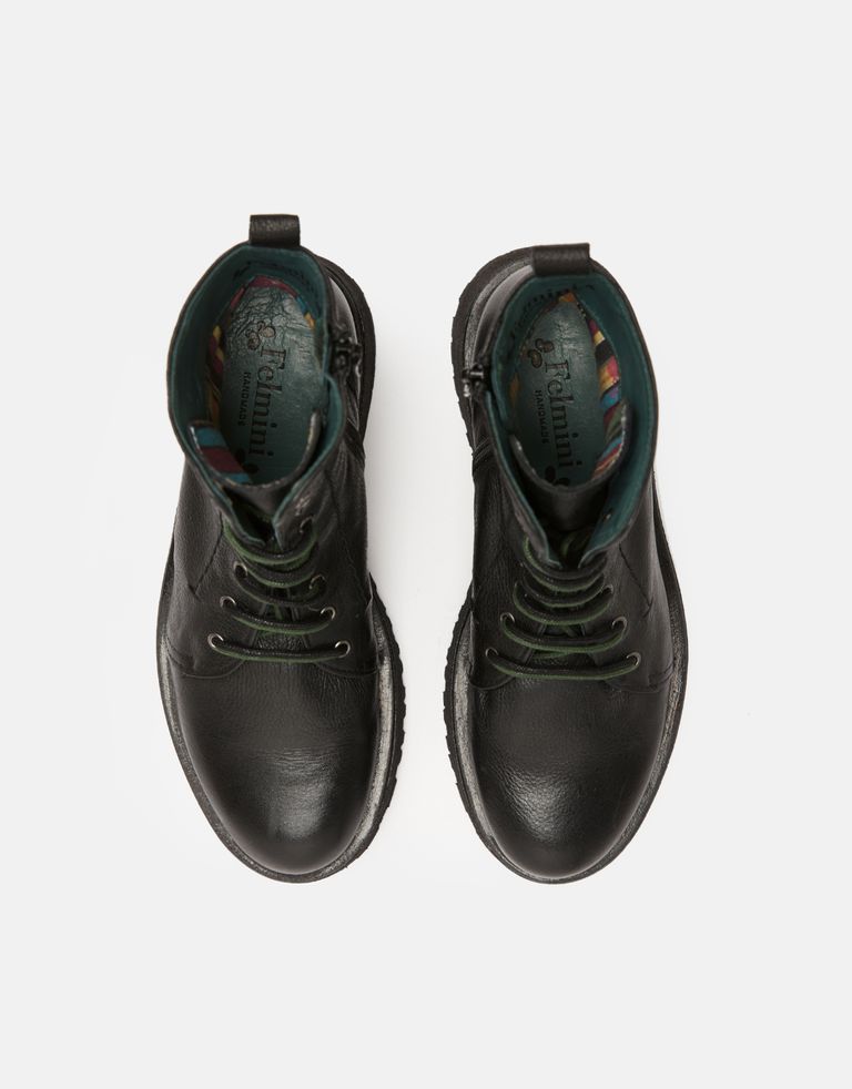 נעלי נשים - Felmini - מגפונים עם שרוכים NADIR - שחור3